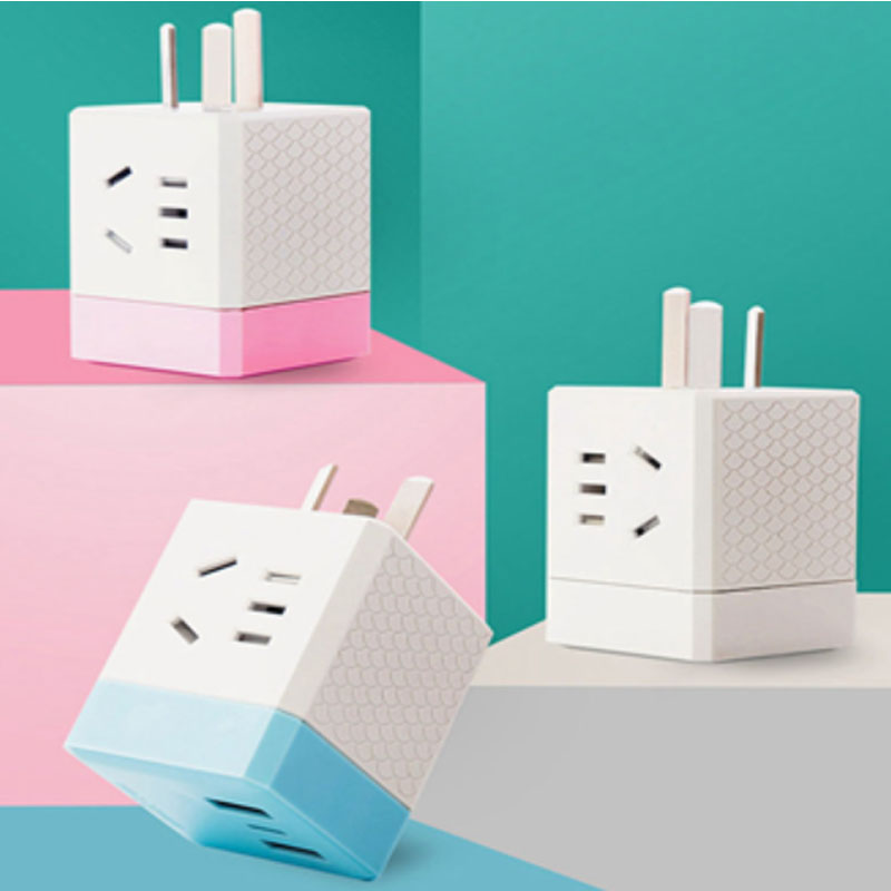 转换插头1拖3含USB插座排插