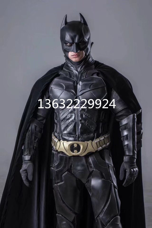 DC蝙蝠侠豪华真人版盔甲 黑暗Cosplay男装/