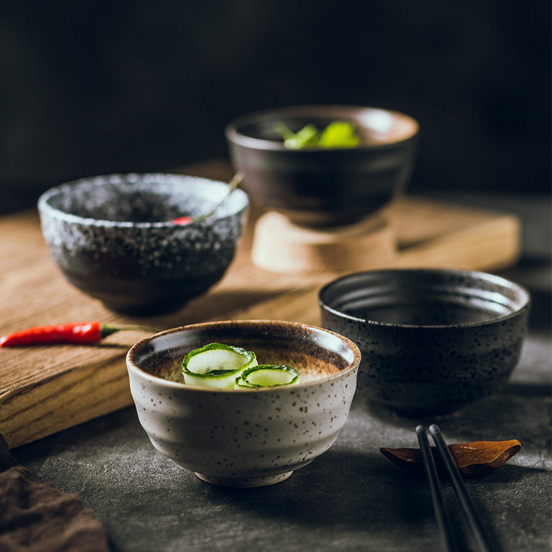 Home creative day series small rice rice bowl