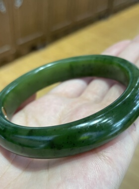 新疆和田碧玉籽料宽条手镯 甜甜圈耳坠戒指戒面项链手链ld07191