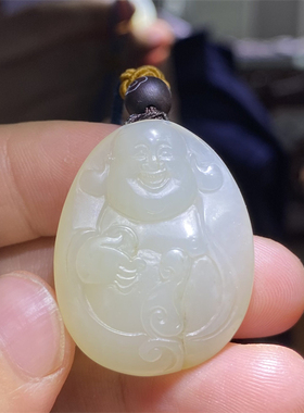 新疆和田白玉籽料佛挂件吊坠关公如意宝宝锁手链项链观音xd03025