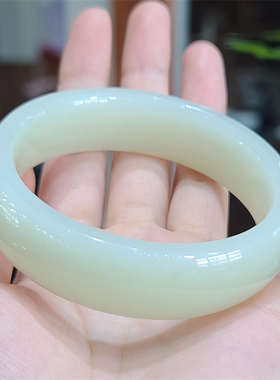 新疆和田白玉山料手镯弥勒佛平安无事牌平安扣耳坠项链xd06148