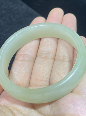 新疆和田青白玉籽料手镯 平安无事牌手链项链生肖貔貅耳坠xd06118