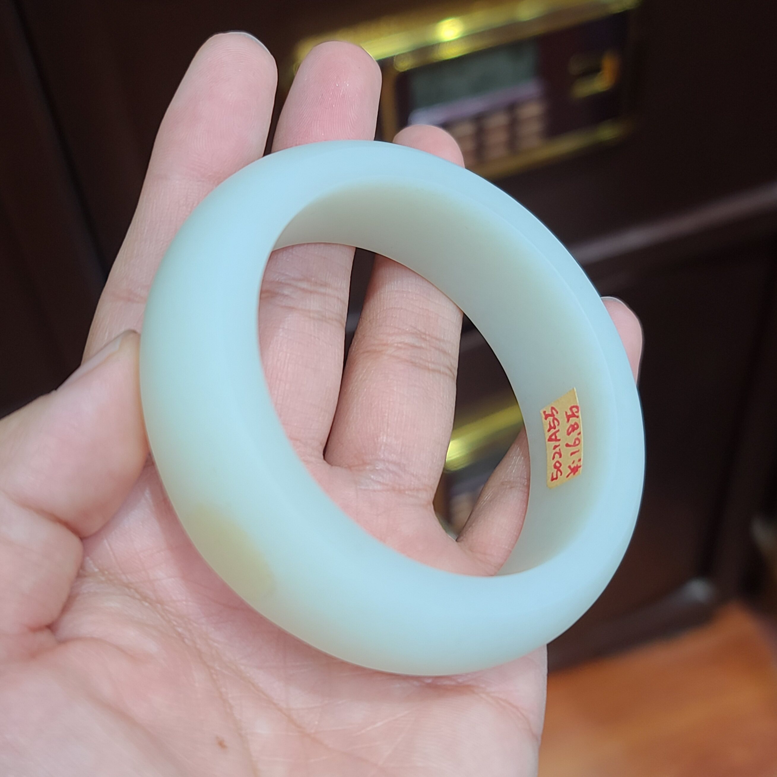 新疆和田白玉籽料手镯   项链貔貅观音手把件摆件平安扣bxg05021