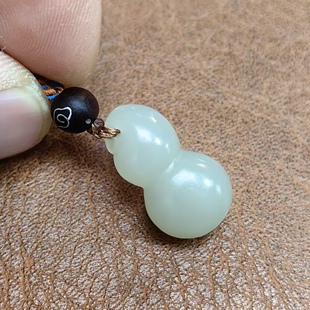 【福利】沙枣青籽料葫芦挂件