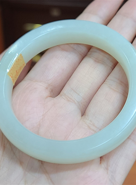 新疆和田白玉籽料手镯带皮    平安扣无事牌弥勒佛观音  xx07161