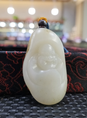 白玉籽料平安扣白玉籽料白玉