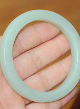 和田白玉籽料   方条  手镯    xx07095   58