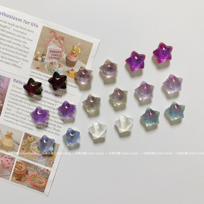 CottonCandy-星空人鱼姬色星星冰箱贴强力磁贴磁性可立拍照片固定