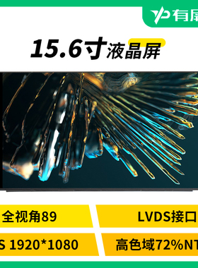 15.6寸液晶屏LVDS接口40pin全视角1920*1080高色域原装裸屏模组