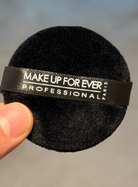 makeupforever玫珂菲散粉粉扑蜜粉粉扑原装替换盖子muf定妆粉扑