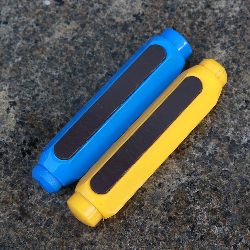 粉笔套 磁性双弹簧自动 教师专用环保无尘儿童绘画装粉笔夹  2个