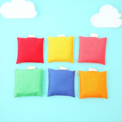纯色儿童沙包幼儿园玩具瑞贝迪