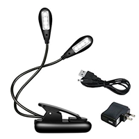 Модель зарядки-двойной стержень 8 светильников [Сильная/низкая световая 2-скоростная регулируемая/3-10 часов]