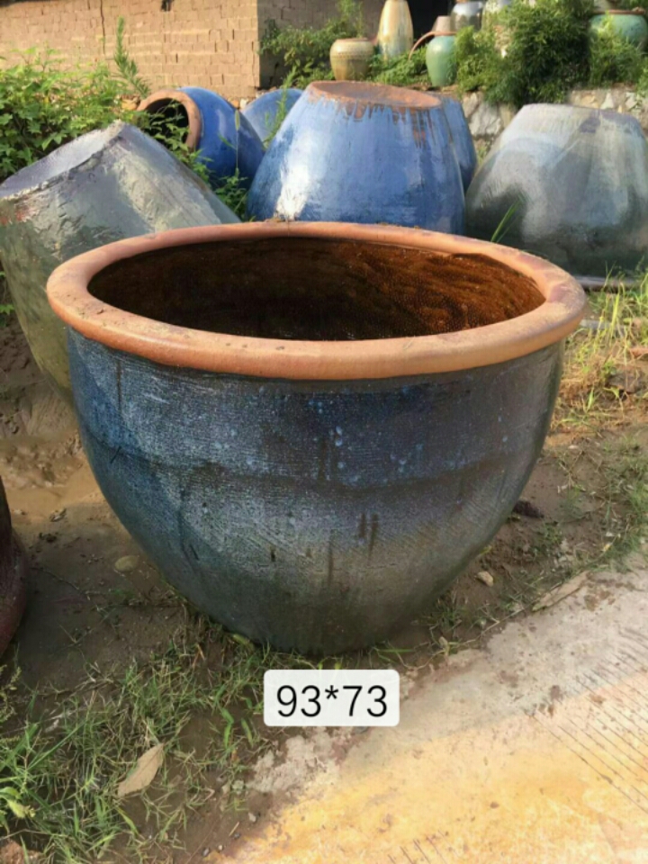 老款老式大号粗陶缸园林景观工程水缸陶罐花盆荷花缸鱼缸莲花缸34