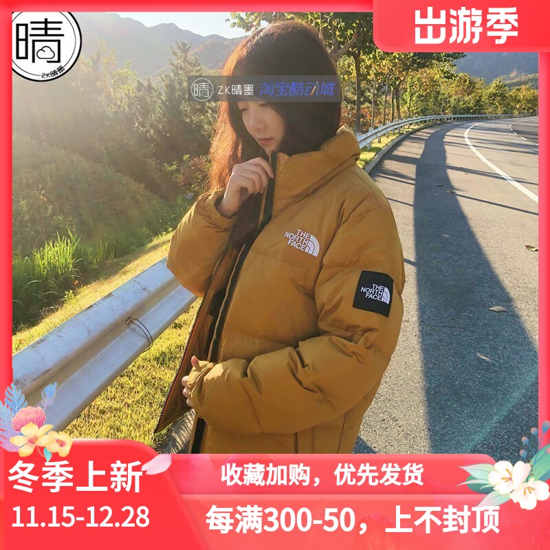 thenorthface1996黑色羽绒服