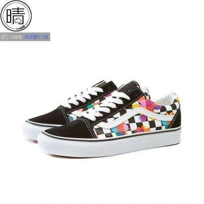 VANS棋盘格OLDSKOOL低帮休闲鞋