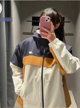 New balance 连帽工装加绒冲锋衣外套AMJ41300-BK AMJ41300-ECL