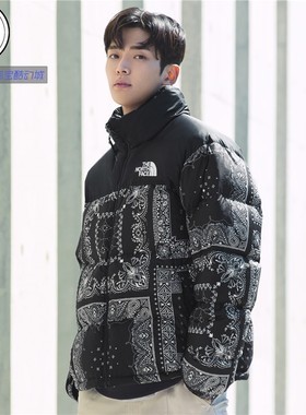 The North Face 北面 腰果花限定 1996男女鹅绒羽绒服 NJ1DM96A/B