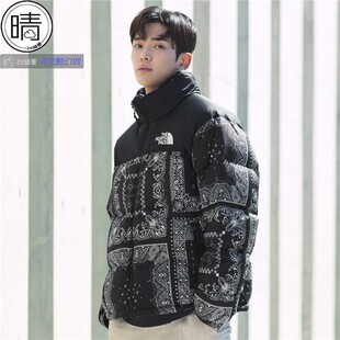 The North Face 北面 腰果花限定 1996男女鹅绒羽绒服 NJ1DM96A/B