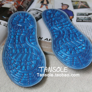 减震运动休闲鞋 泡泡按摩GEL凝胶减震鞋 水滴凝胶鞋 垫