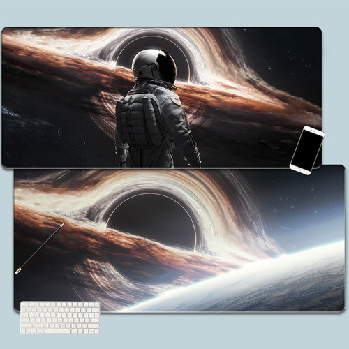 超大号鼠标垫黑洞星际宇宙鼠标垫