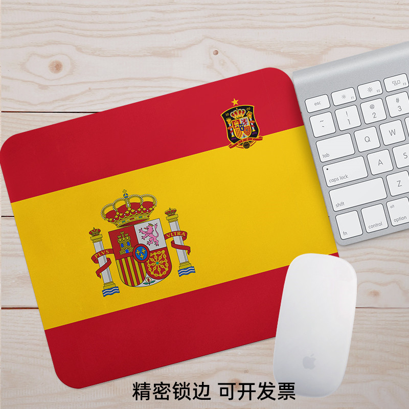 2022卡塔尔世界杯球迷周边纪念品足球用品法国巴西队小鼠标垫礼品