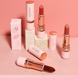 ARTMISS不沾杯口红雾感哑光不易沾杯口红水润丝滑不掉色橘色口红