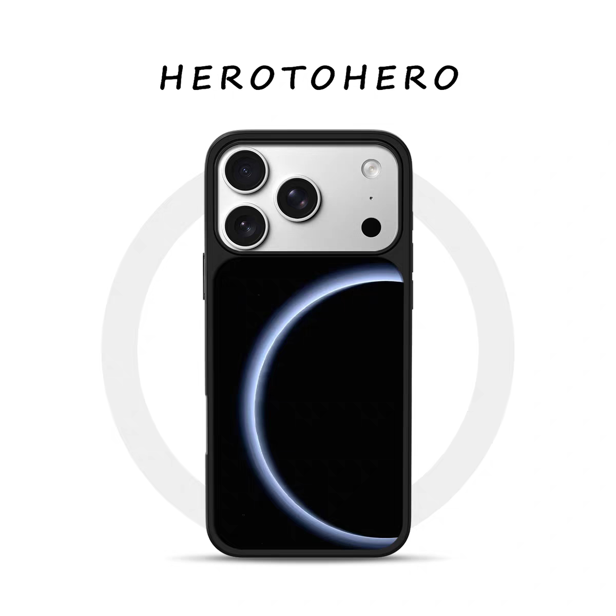 ins风个性黑色灵感电镀银黑边适用苹果iPhone17promax手机壳16pro小米15Pro保护套华为mate60P70三星S23软壳