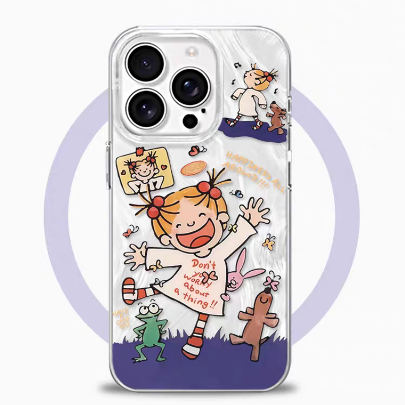 适用于iPhone16promax超可爱的coco酱羽纱苹果15pro手机壳华为p70Pro荣耀X60i一加ACE3红米k80小米15IQOOZ9x