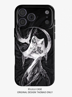 ins风月光女神降临适用于iphone17promax苹果16手机壳1312pura80华为mate70一加15小米14荣耀60软novareno11