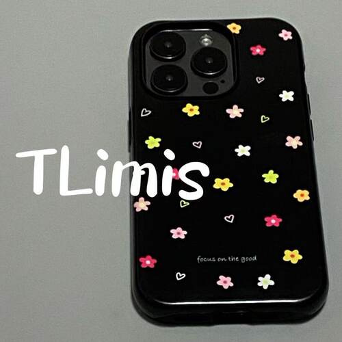 小花小心可爱适用iphone15苹果手机壳16pro防摔13promax12菲林二合一14Pro小米华为荣耀OPPOvivo11Xsma防摔