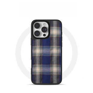 韩文艺复古格纹电镀银黑边适用苹果iPhone16promax手机壳15pro小米14Pro保护套华为mate60P70防摔三星S23软壳