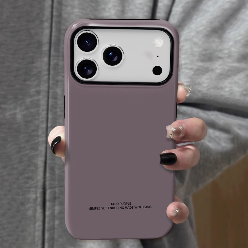 英文薰衣草紫适用iPhone16promax苹果17小米15新款mate70华为p80nova荣耀400菲林手机壳opporeno一加vivox200