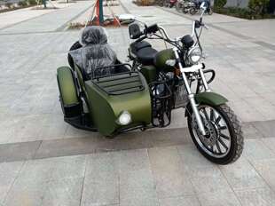 大地鹰王边三轮DD400B复古侉子突击者偏三轮双缸400侧三轮可上牌