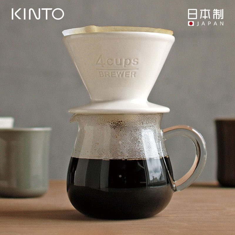日本进口kinto手冲咖啡陶瓷