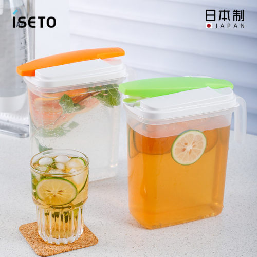 清仓日本进口ISETO冷水壶大容量凉水杯泡茶壶冰箱水果茶饮料桶