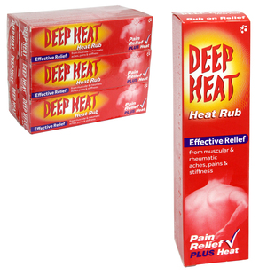 27年9月英国进口Deep Heat深度热疗按摩膏缓解肌肉劳损酸痛35g