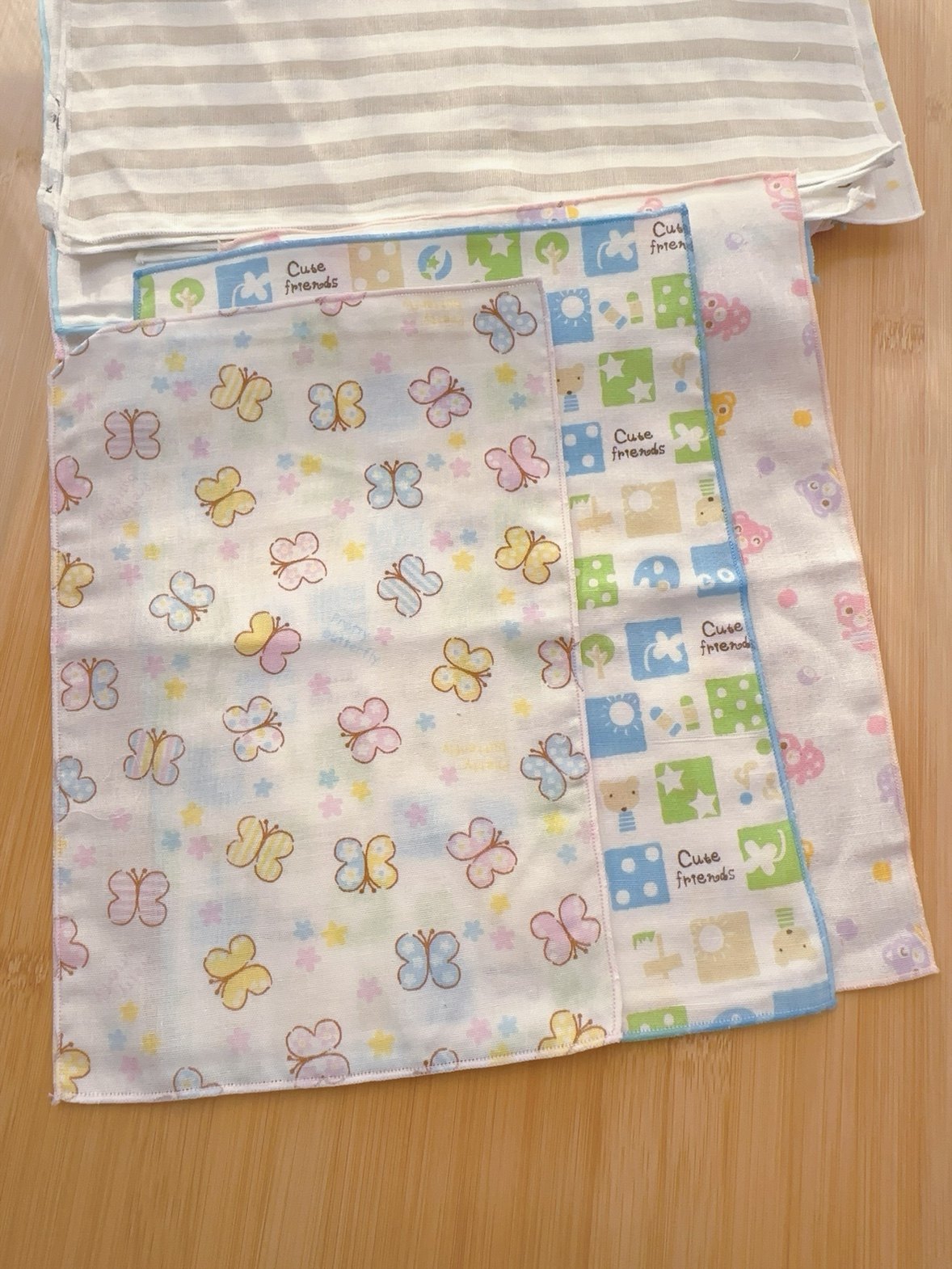 买10包邮好洗易干日单超薄纯棉纱布新生儿宝婴儿小口水巾洗面吐奶,婴童用品,口水巾,淘宝优惠券,粉丝福利购,淘宝优惠卷