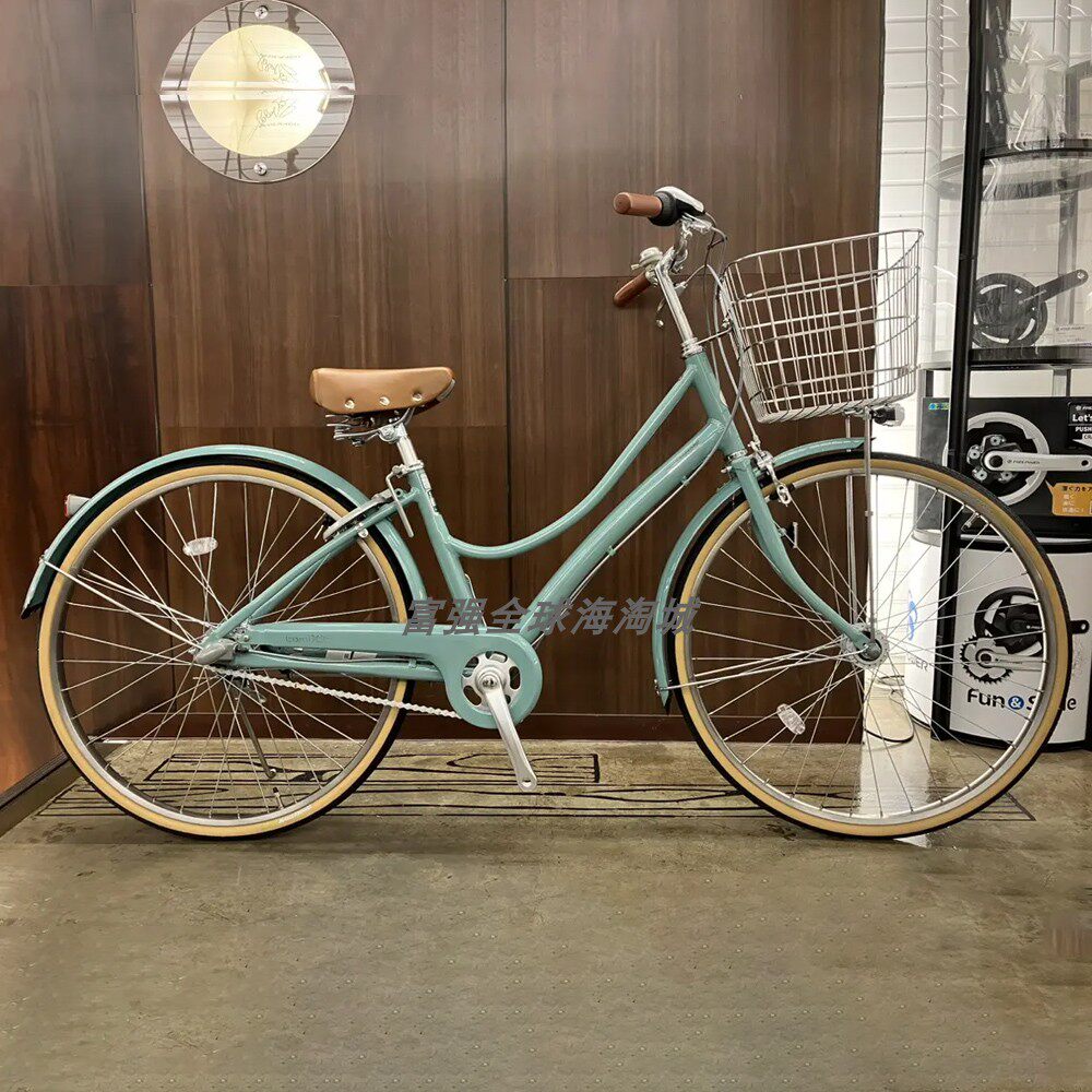 日本直送普利司通禧玛诺3档轻便铝架购物自行车26寸27寸Ebridge L