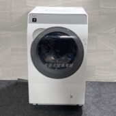 日本直送23年新款 夏普10kg微高压滚筒洗衣机净离子群消毒