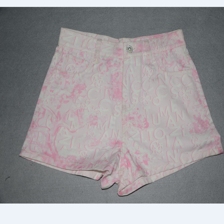 C女装夏薄水牛仔裤休闲短裤