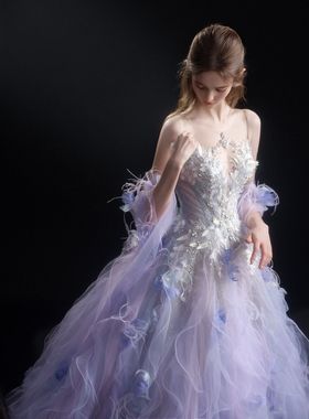 出租晚礼服女高级感超仙成人礼公主裙毕业学生宴会秀场绝美