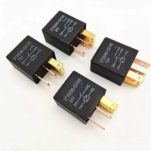 适用12V24V40A紫罗兰继电器汽车通用大电流4脚5脚4插5插小型继电