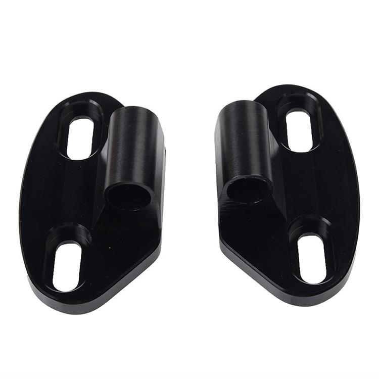 新品AOS4后视镜地平线无极摩托车前移底座螺丝祖国反光镜座转接