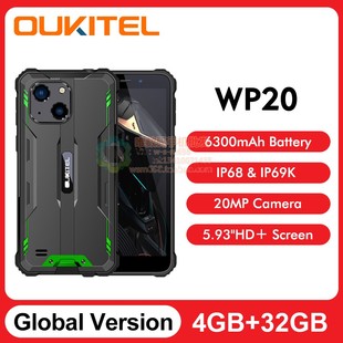 WP20 欧奇OUKITE 5.93寸4 32安卓12三防智能手机大电池联通4G