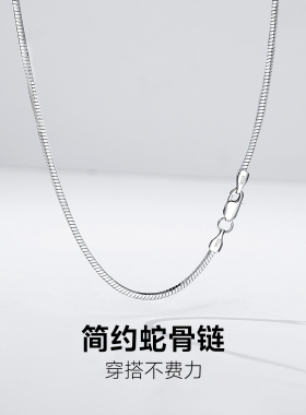 男款潮流痞帅高级感锁骨链
