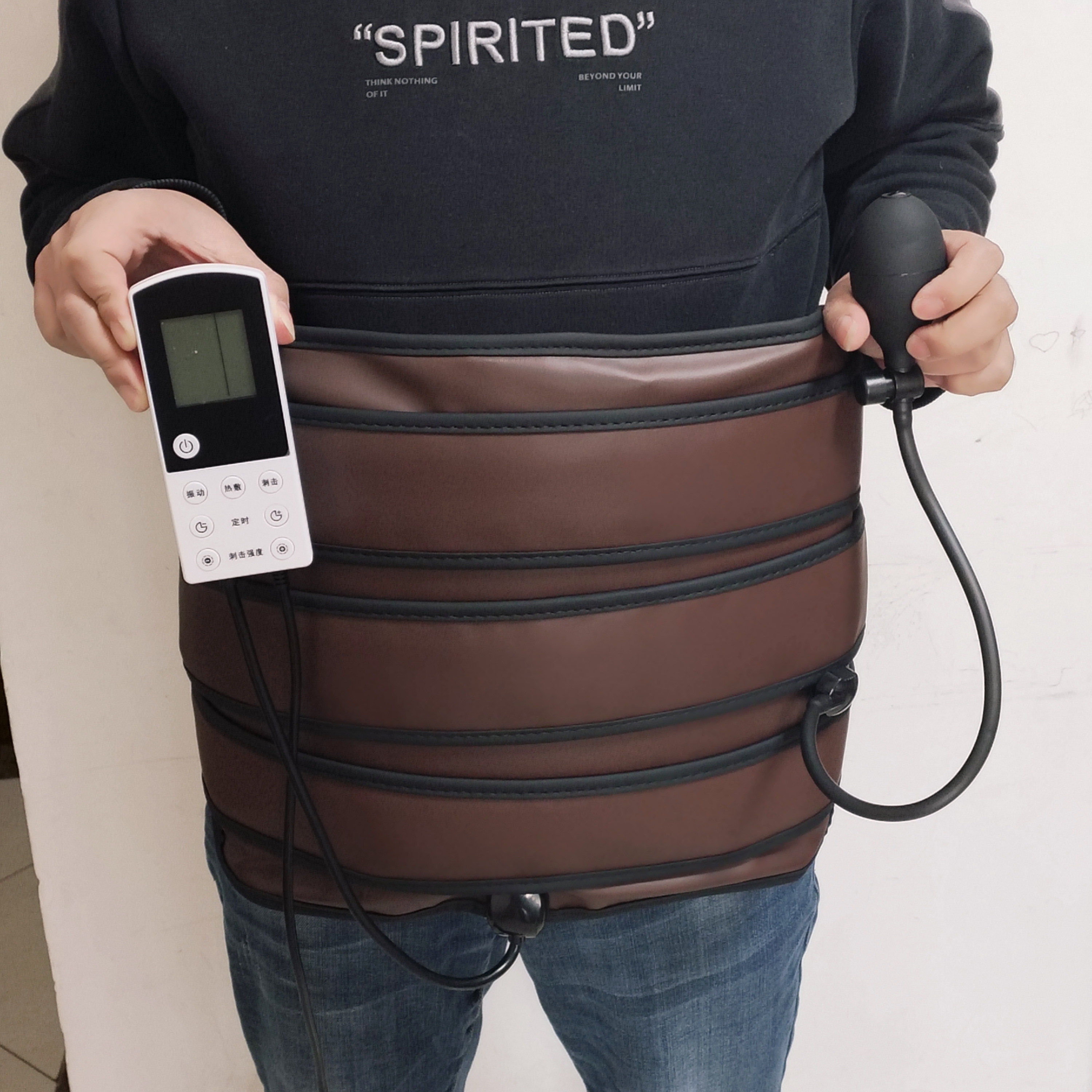 发热震动腰带月光宝盒减肥瘦身仪美容院塑形腰带腹包排湿排寒仪器