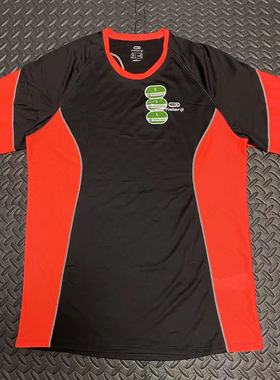 OrangeLAB 迪卡户外多用途短袖T恤男女跑步轻薄透气速干运动短Tee