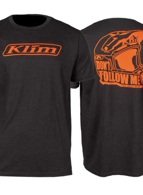 OrangeLAB Klim机车摩托车骑士短Tee男女夏季户外弹力透气短袖T恤